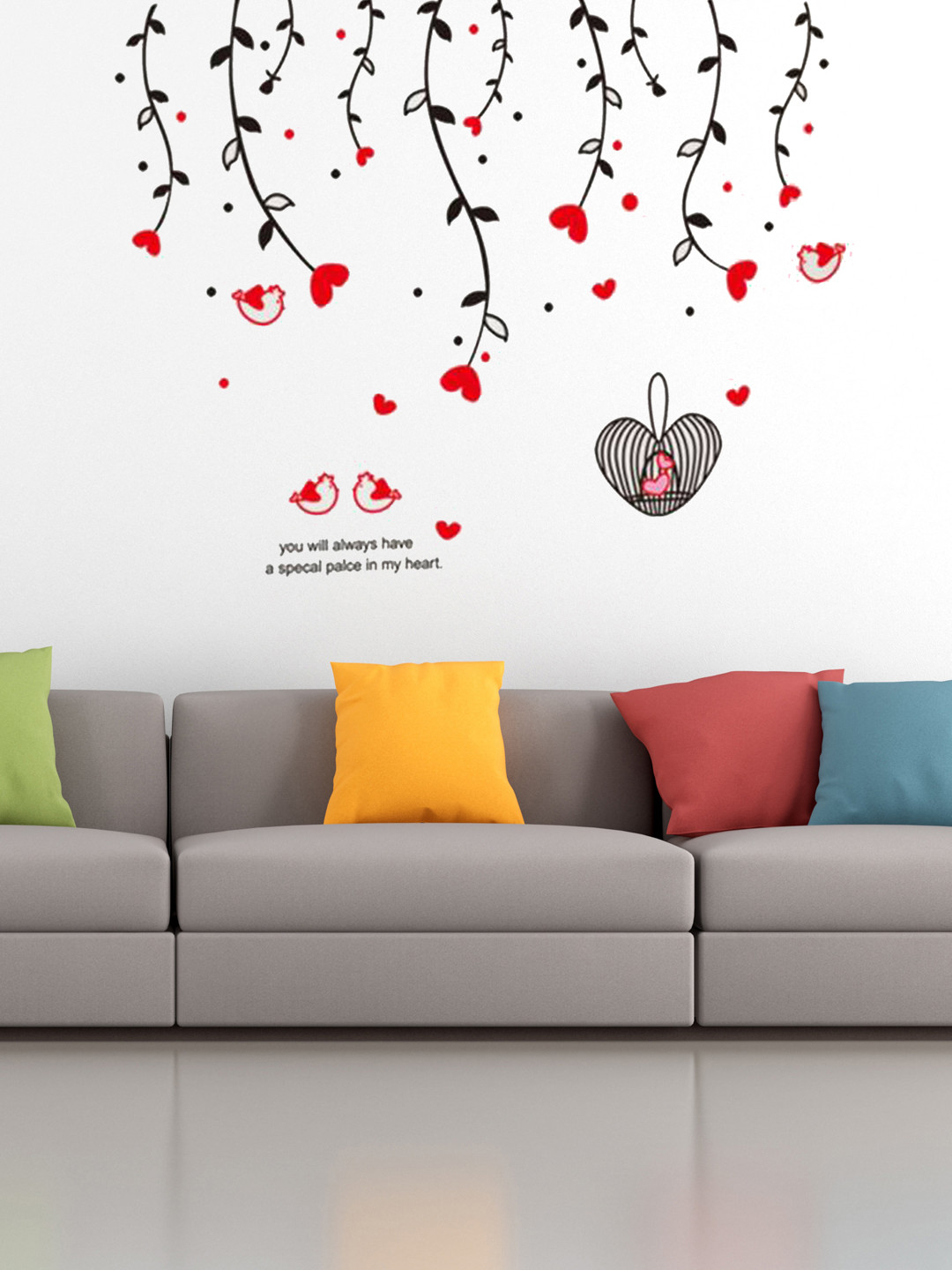 

Cortina Multicoloured Wall Sticker, Multi