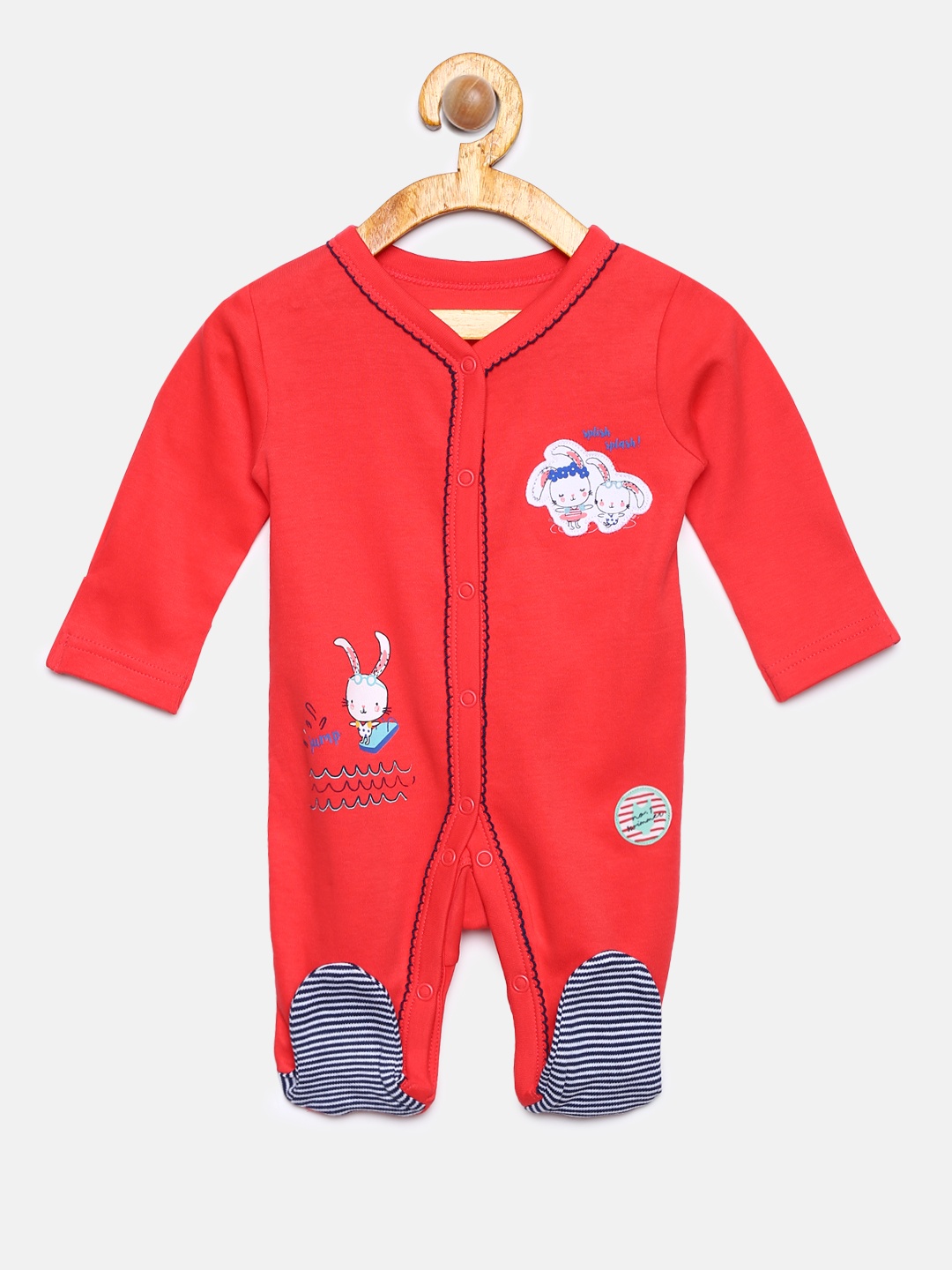 

MINI KLUB Girls Red Sleepsuit