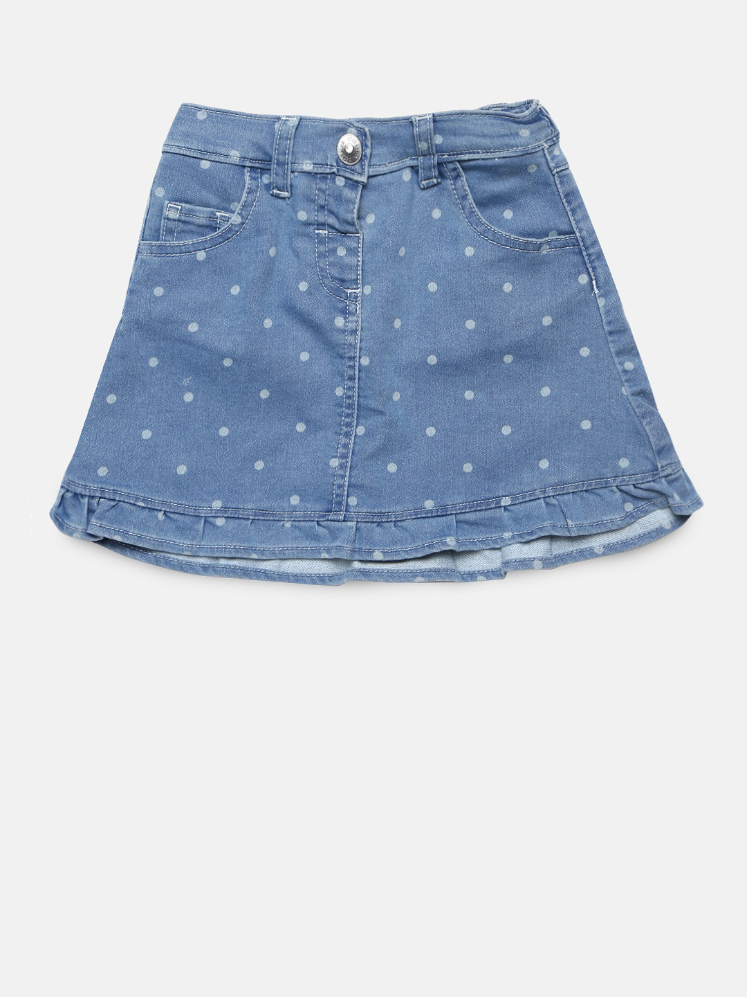 

MINI KLUB Girls Denim Skirt, Blue