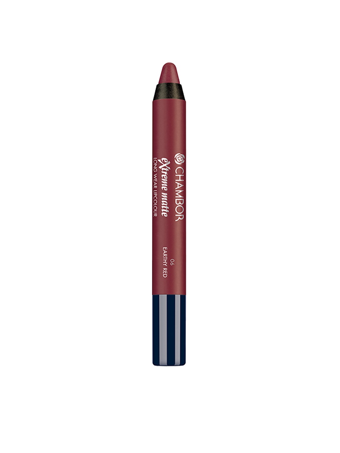 

Chambor Extreme Matte Long Wear Lip Colour - Earthy Red 06