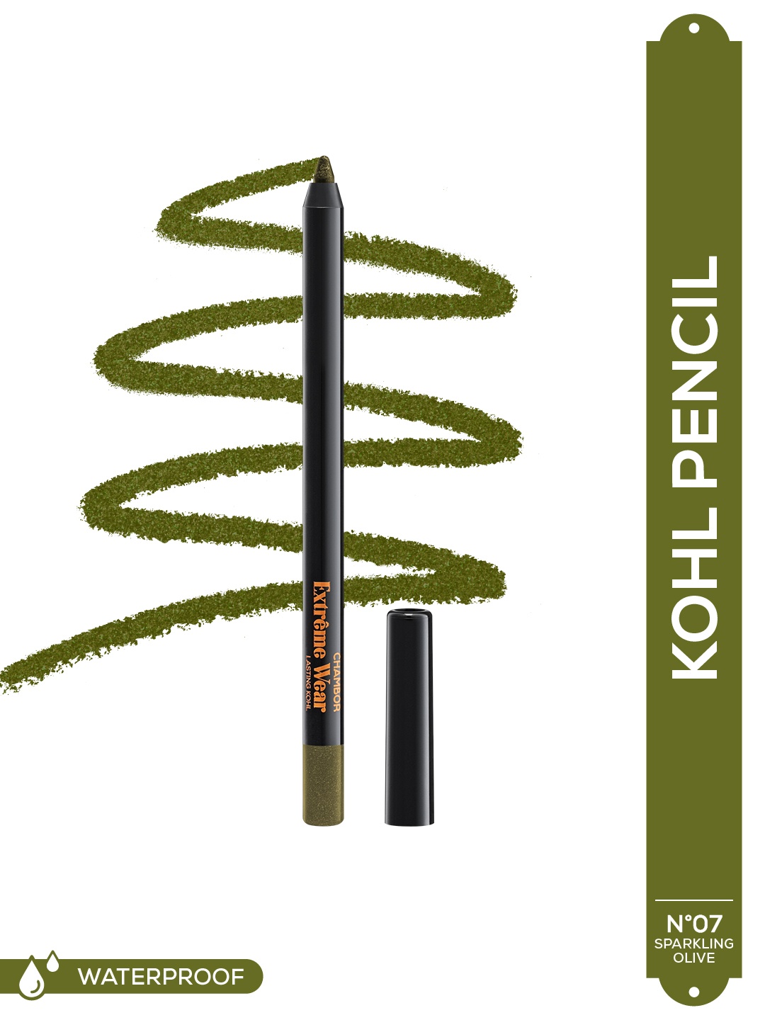 

Chambor Extreme Wear Lasting Kohl 1.2 g - Sparkling Olive