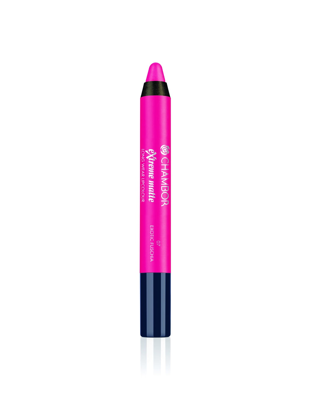 

Chambor Extreme Matte Long Wear Lip Colour - Exotic Fuschia No.07, Pink