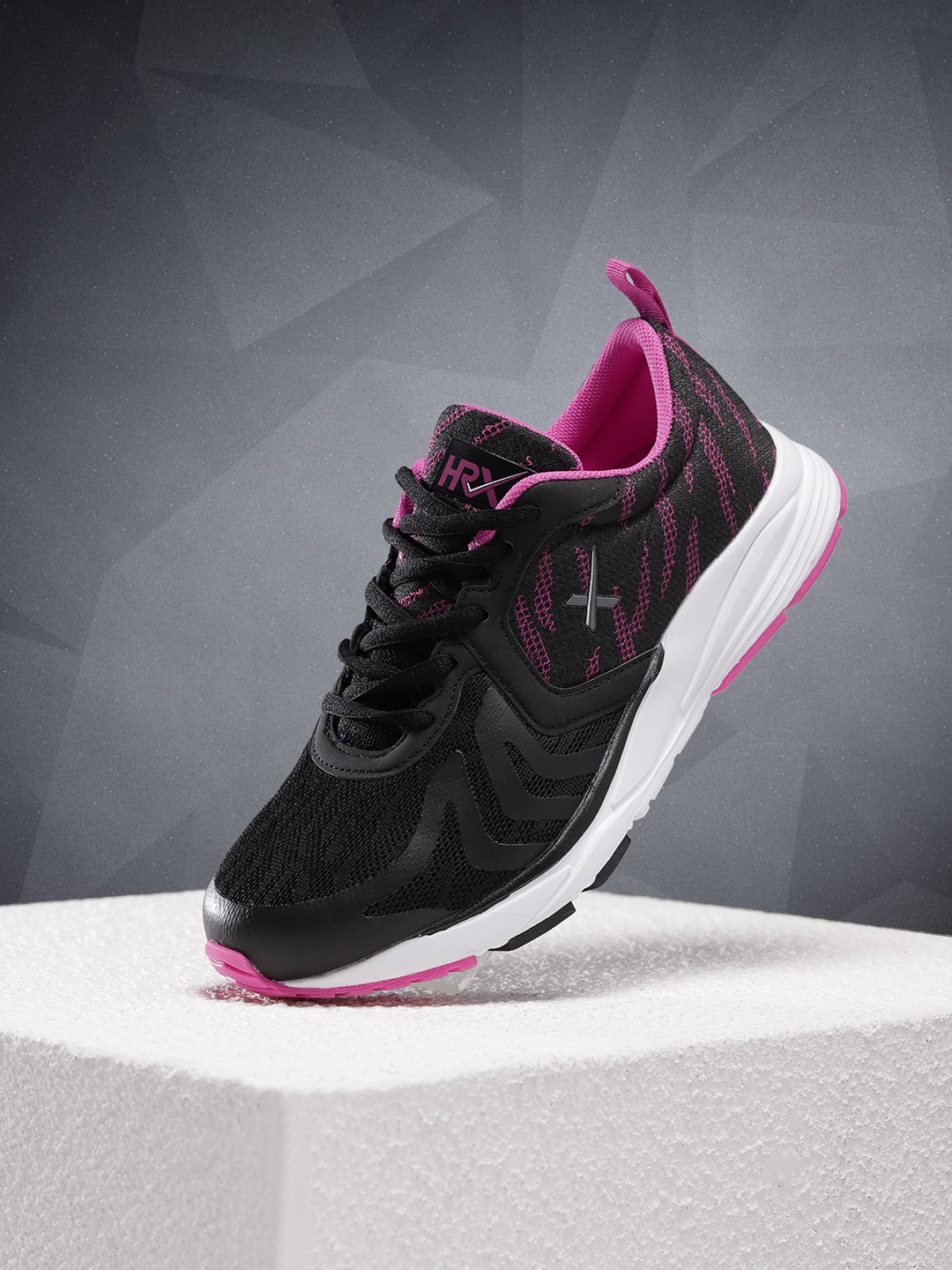 

HRX by Hrithik Roshan Women Black Running Shoes