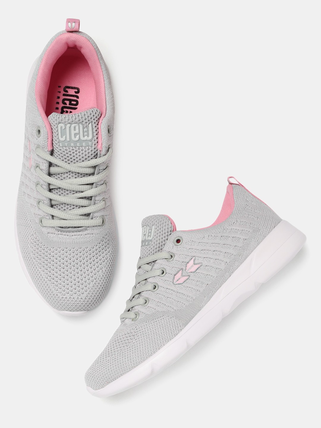 

Crew STREET Women Grey Running Shoes