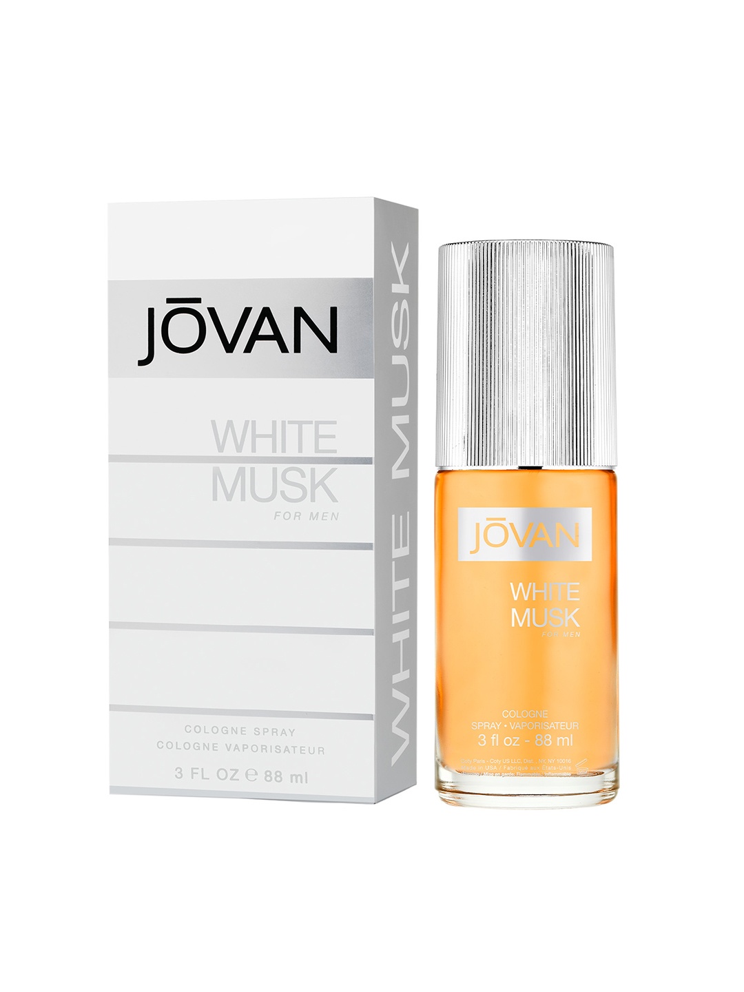 

Jovan White Men Musk Eau de Cologne 88ml, Yellow