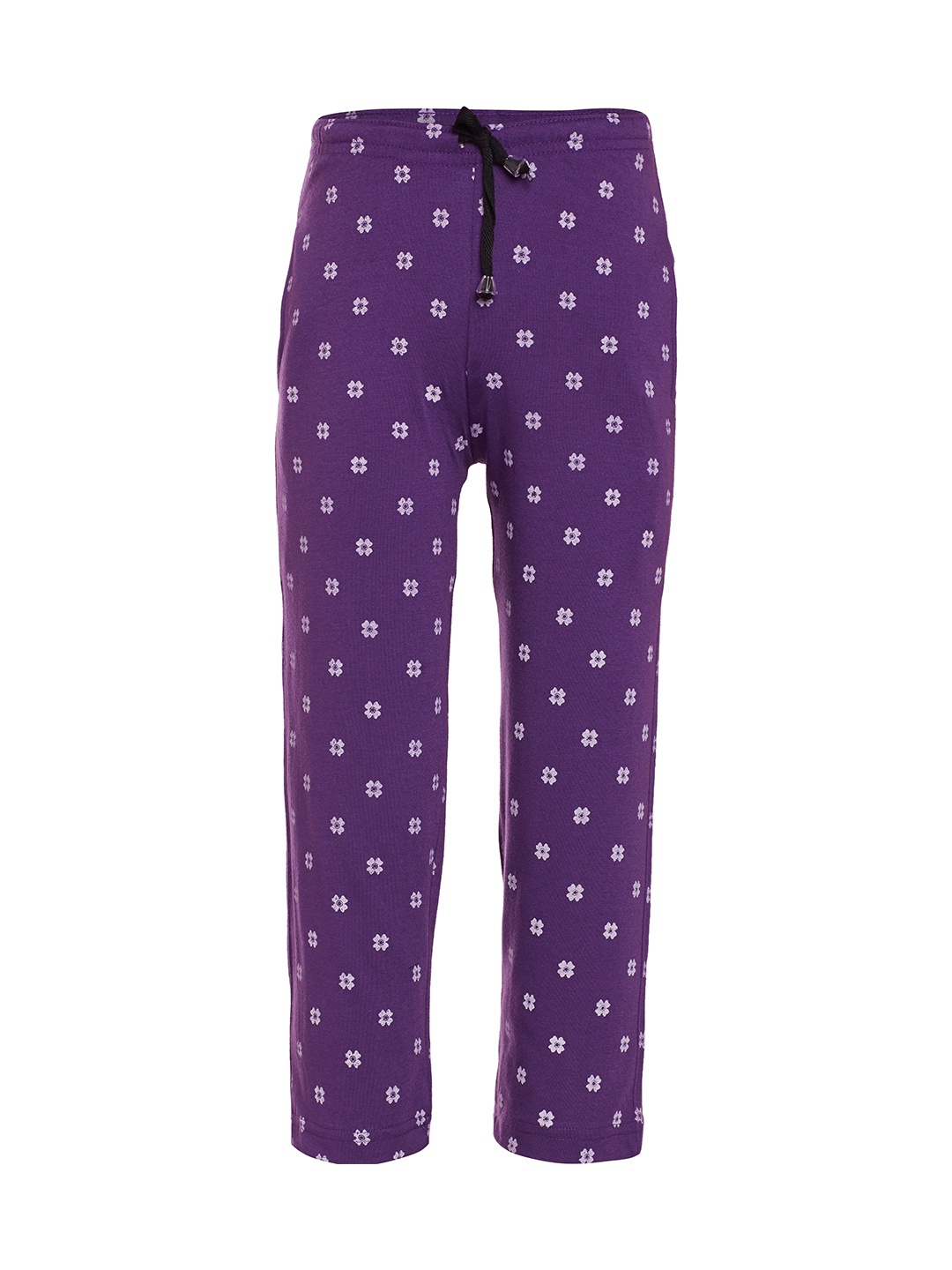 

VIMAL JONNEY Boys Purple Printed Trackpants