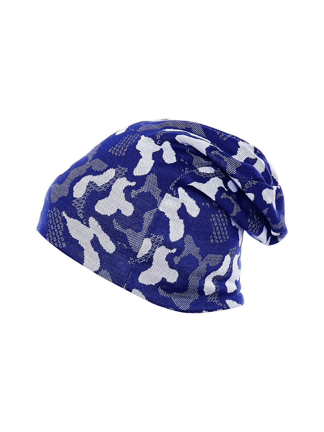 

VIMAL JONNEY Men Blue Printed Beanie