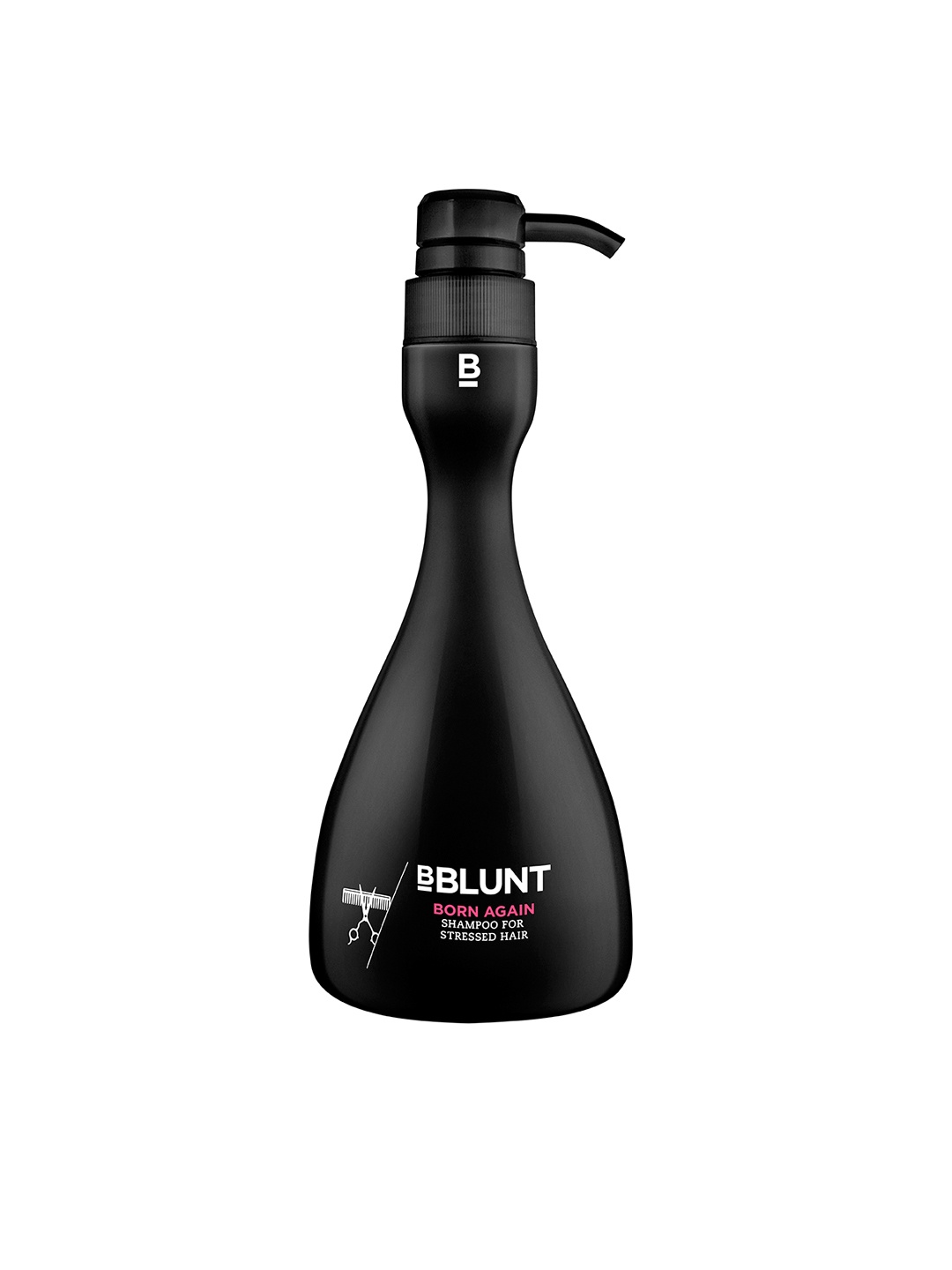 

BBLUNT Born Again Shampoo for Stressed Hair 400 ml, Black