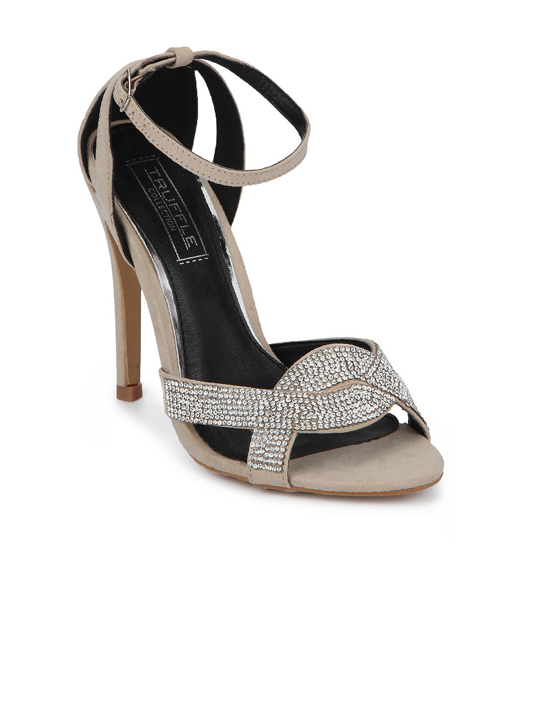 

Truffle Collection Women Beige Solid Heels