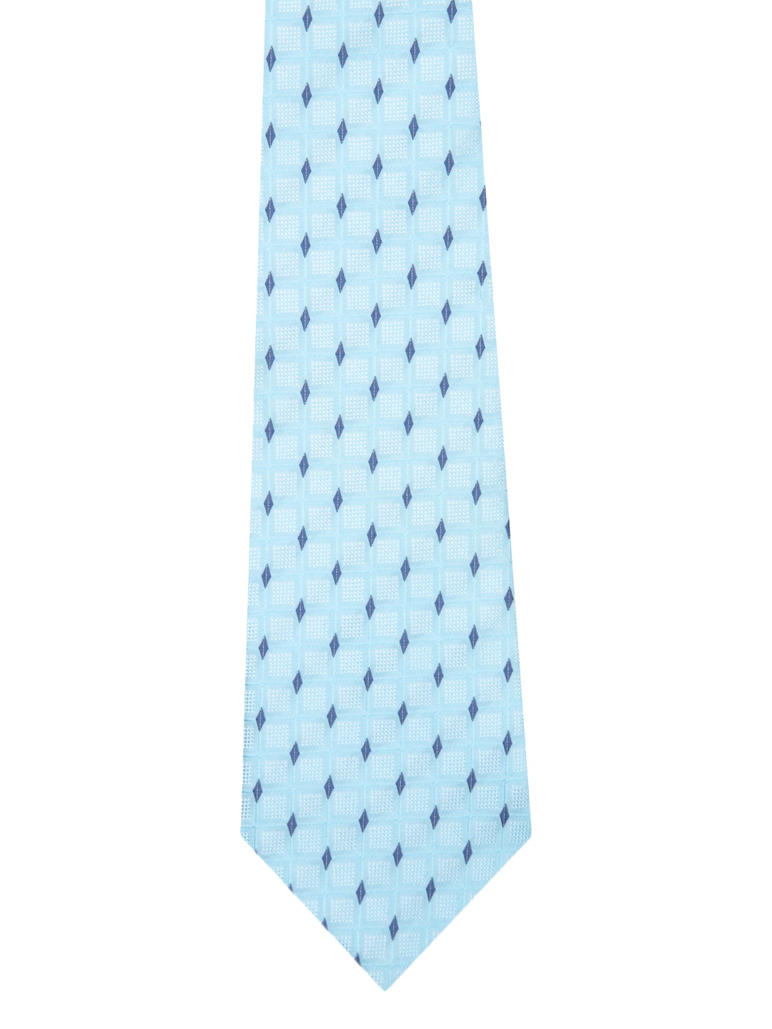 

Tossido Blue Printed Broad Tie