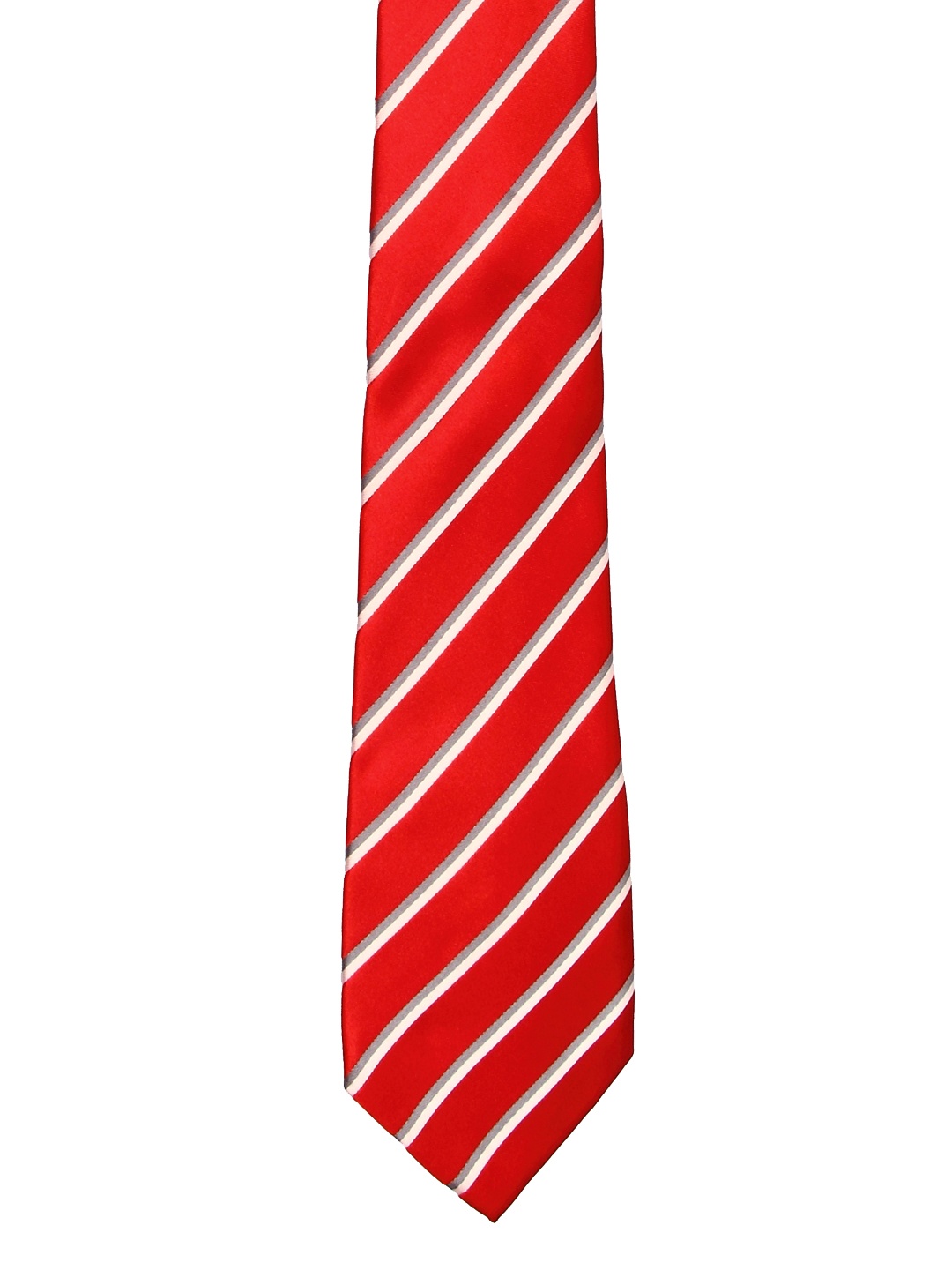 

Tossido Red Striped Broad Tie
