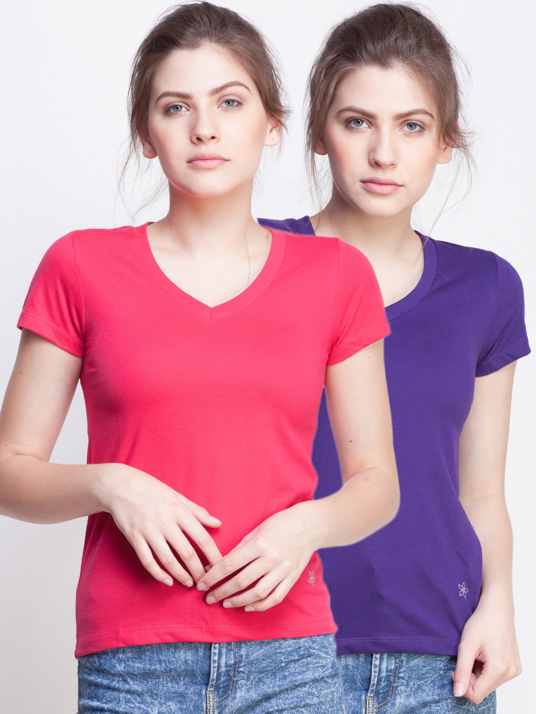 

Dollar Missy Pack of 2 T-shirts, Pink