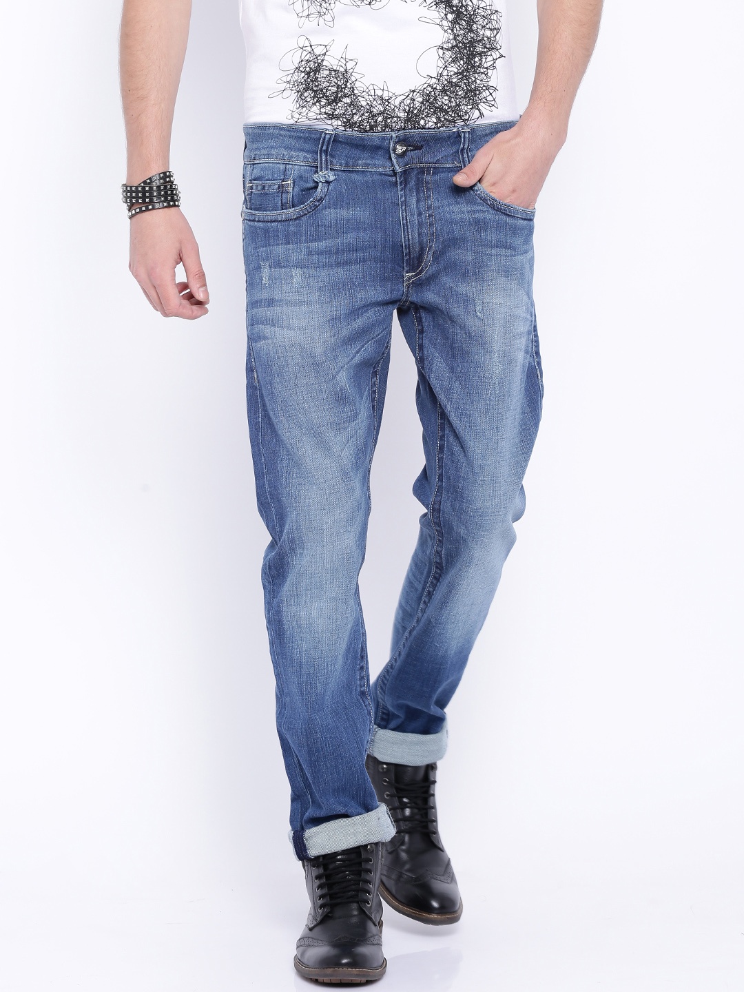 

Ed Hardy Blue Slim Fit Jeans