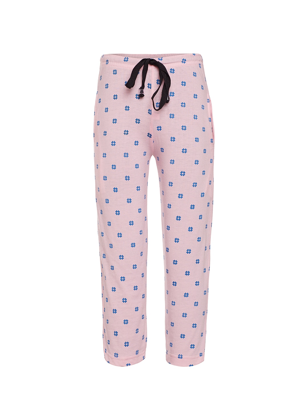 

VIMAL JONNEY Girls Pink Printed Trackpants