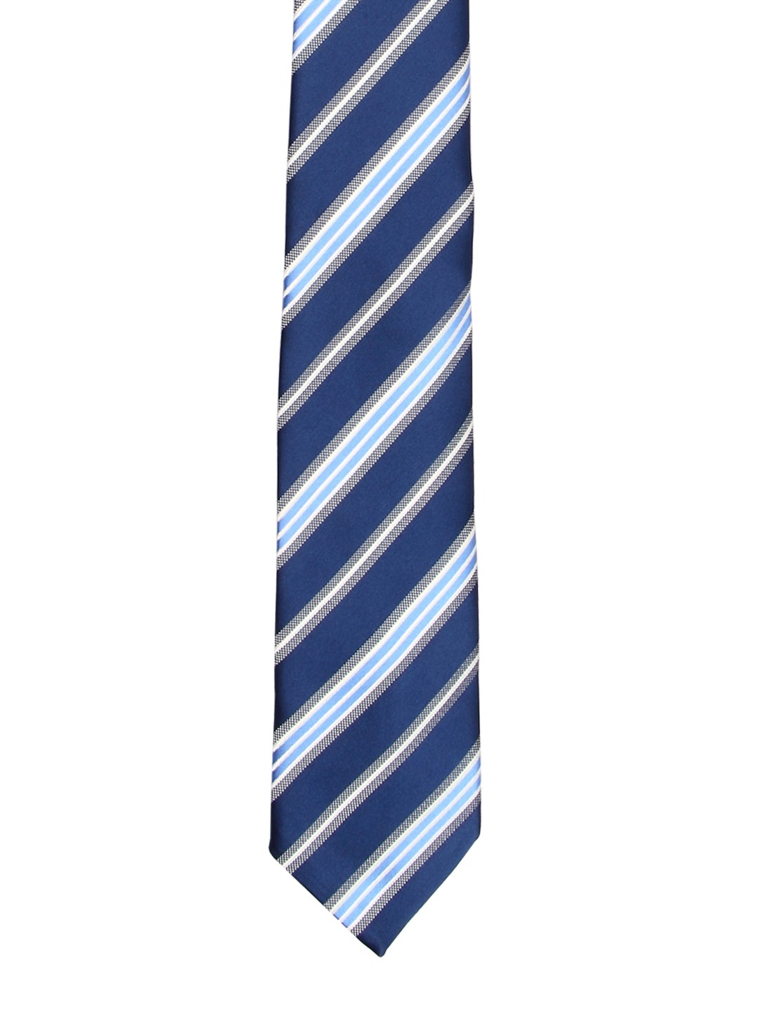 

Tossido Men Blue Woven Design Broad Tie