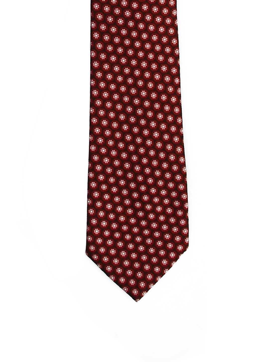 

Tossido Men Maroon Woven Design Broad Tie