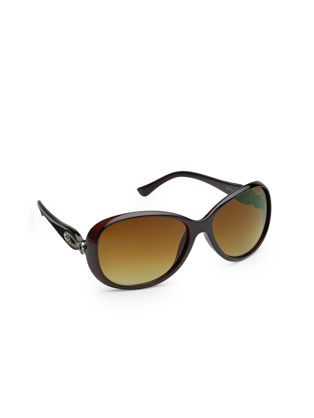 

Get Glamr Women Brown Butterfly Sunglasses SG-LT-121213-60-BROWN