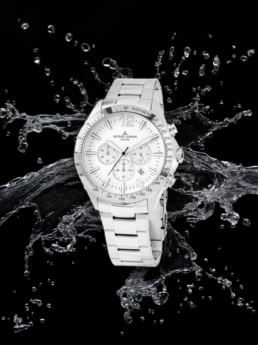 

Jacques Lemans Men White Analogue Watch