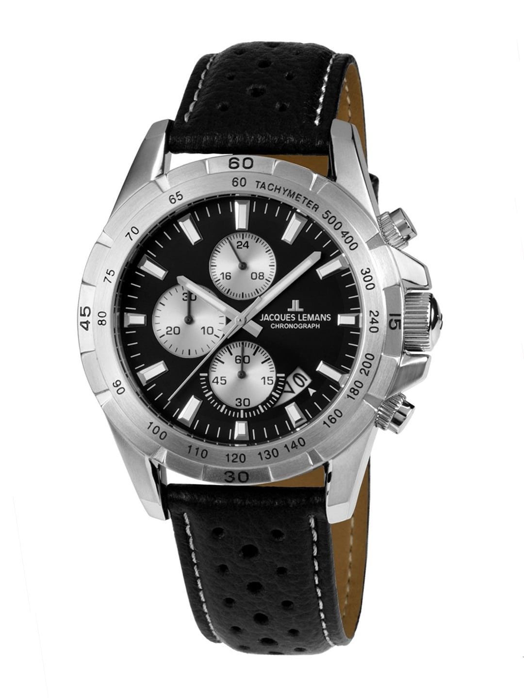

Jacques Lemans Men Black Analogue Watch