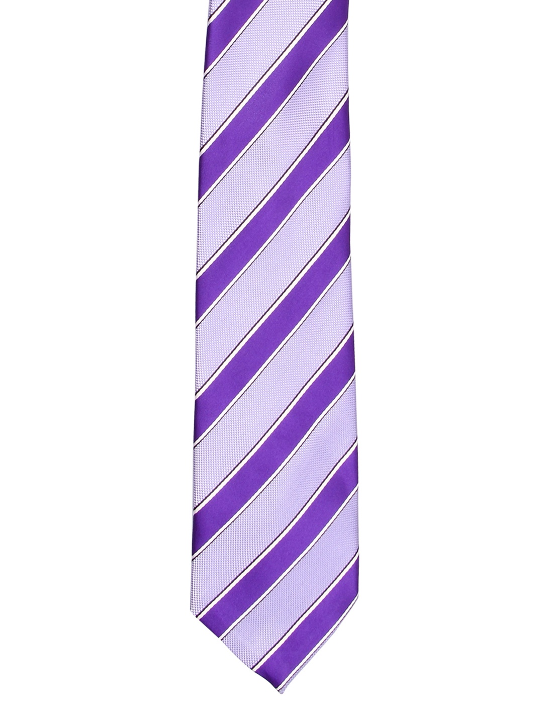 

Tossido Purple Striped Broad Tie