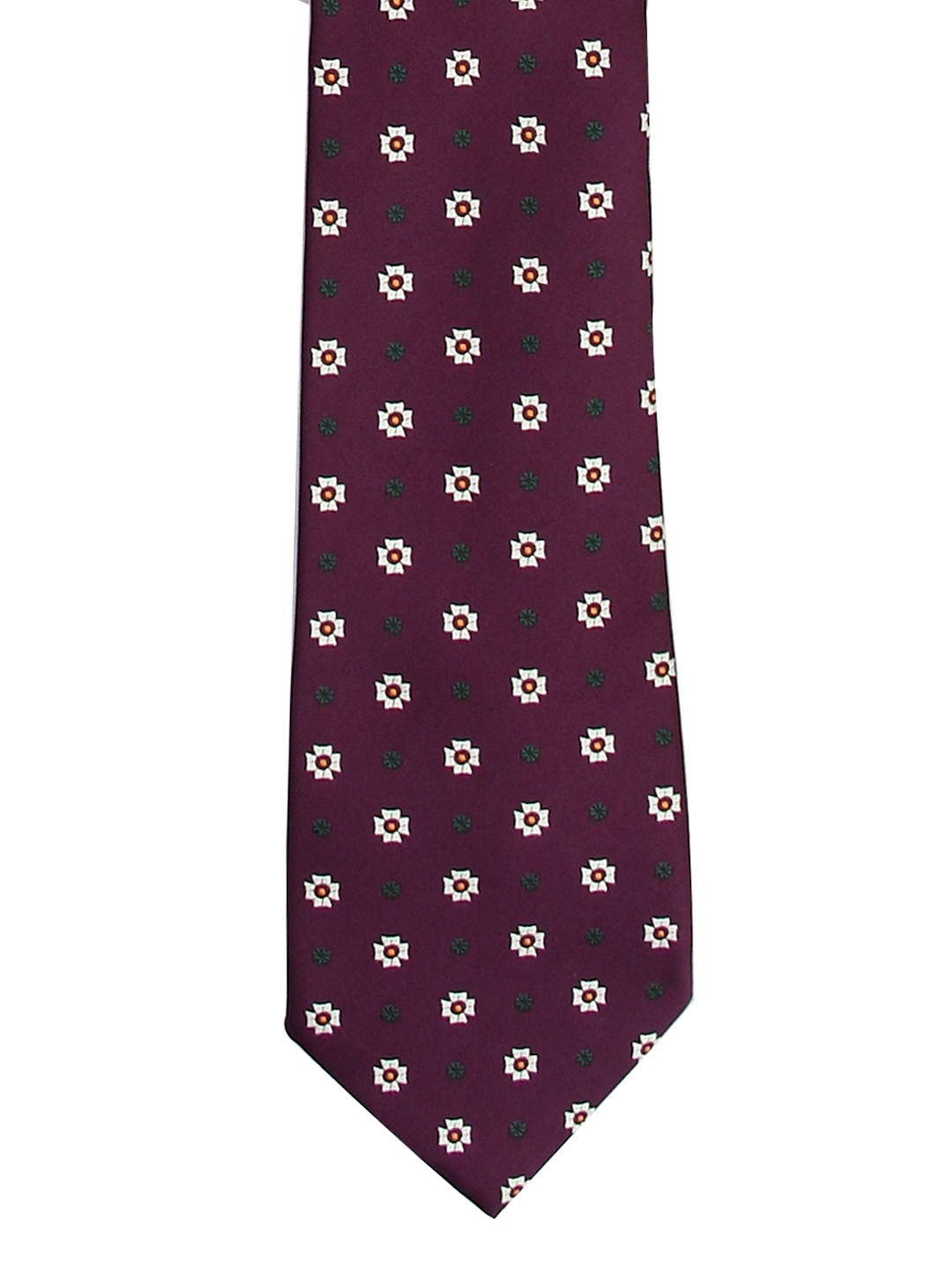 

Tossido Purple Printed Broad Tie