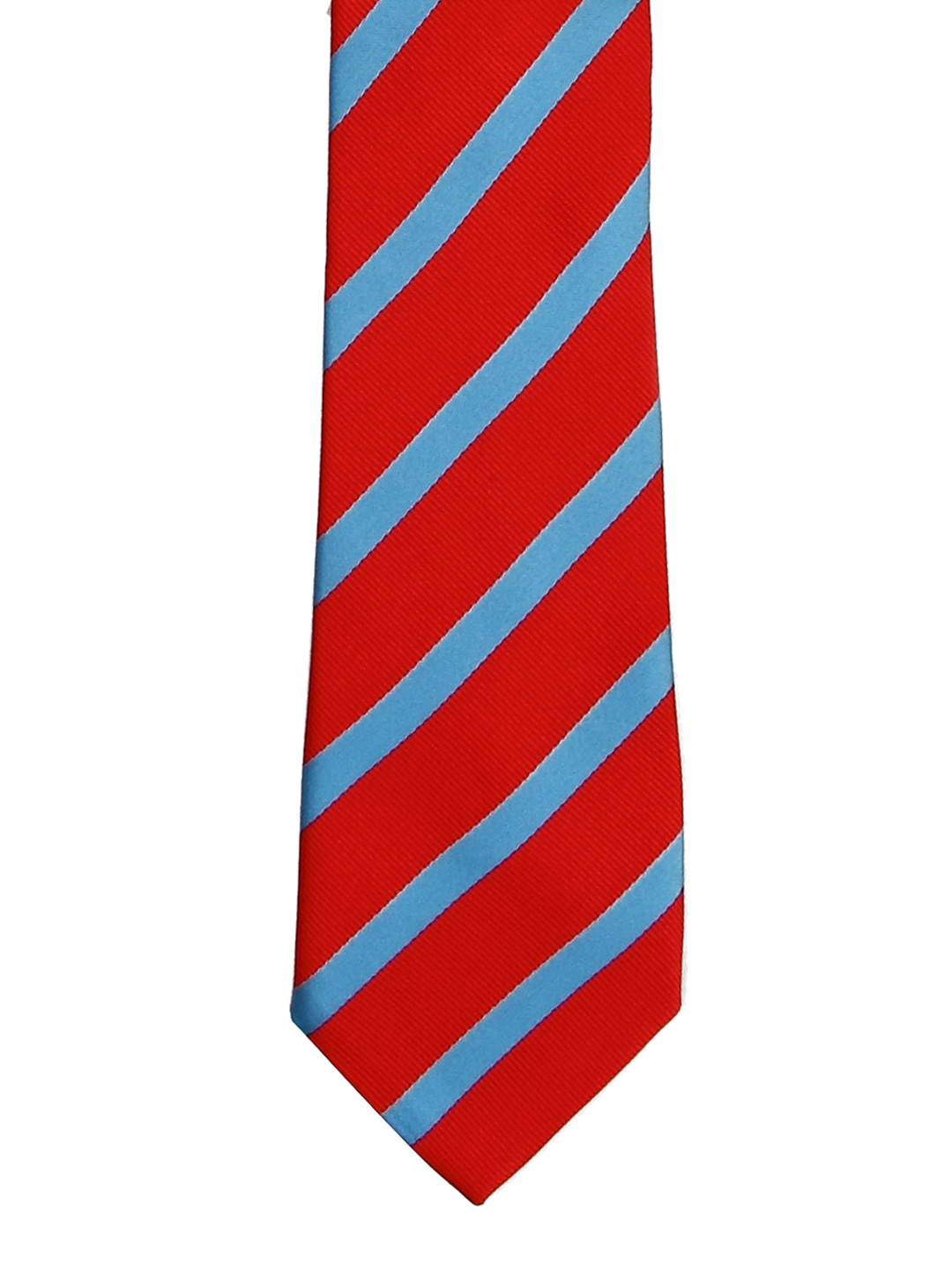 

Tossido Red Striped Broad Tie