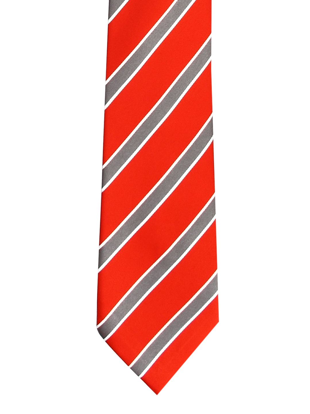 

Tossido Red Striped Broad Tie