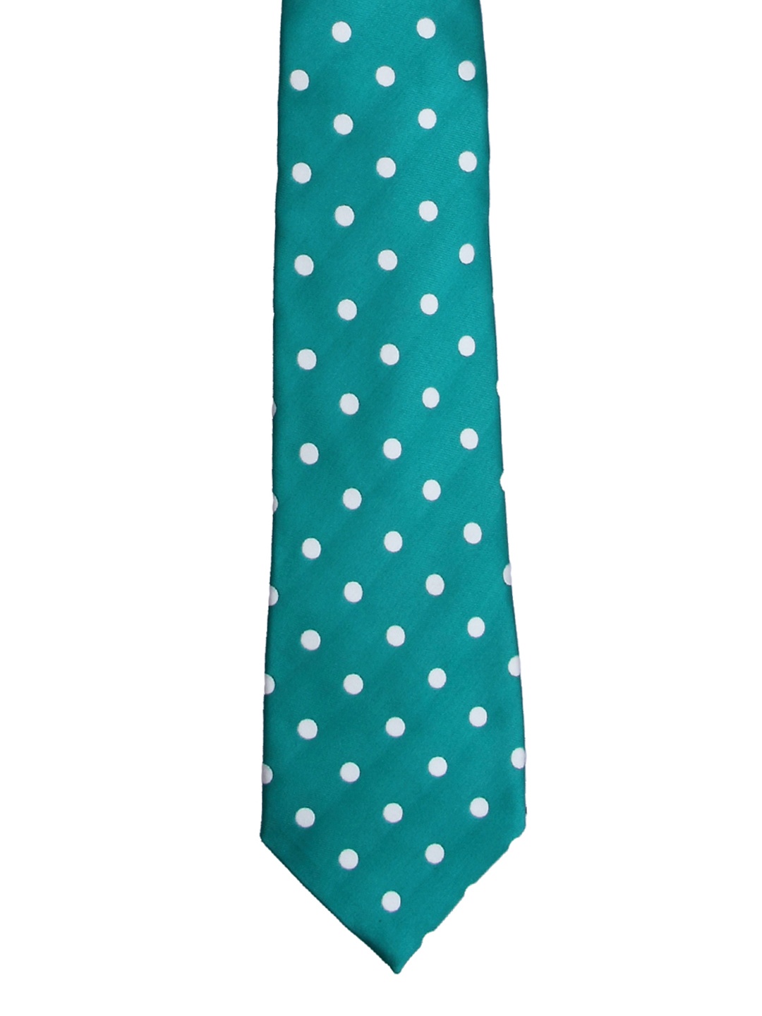 

Tossido Green Printed Broad Tie