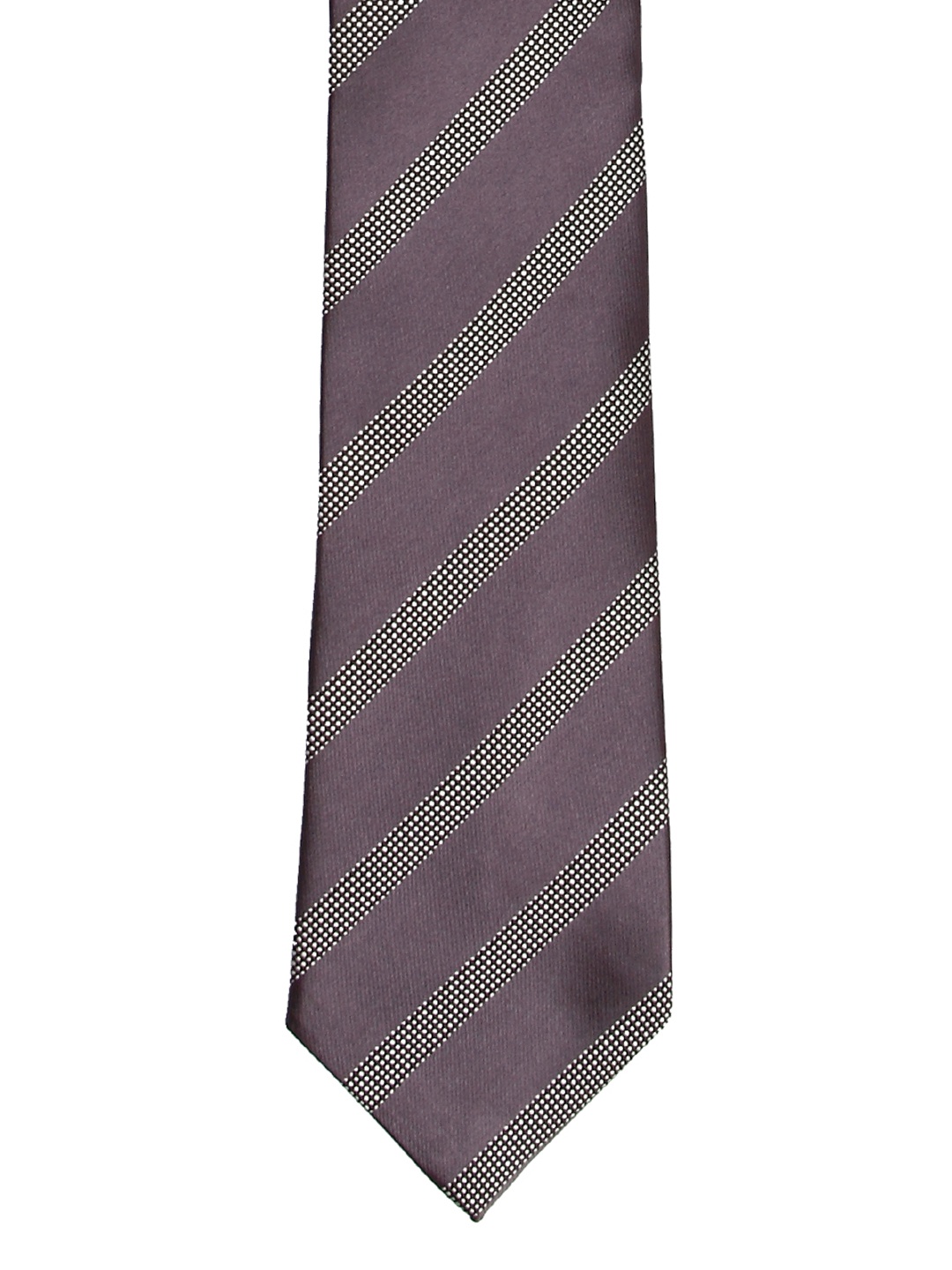 

Tossido Purple Striped Broad Tie