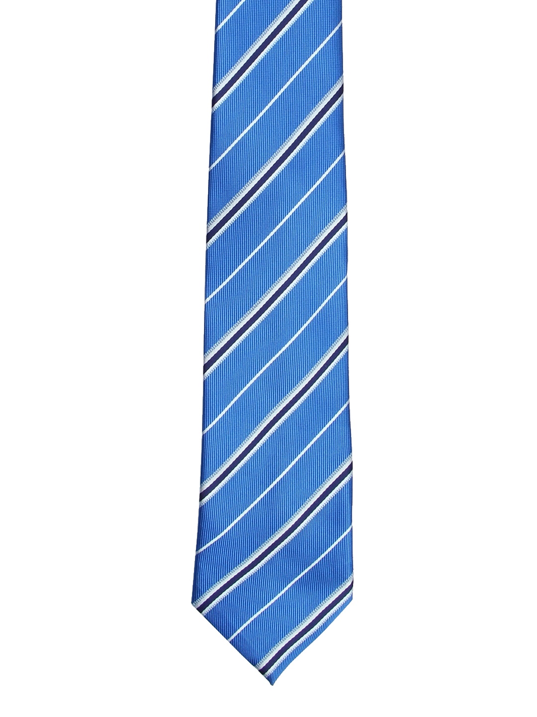 

Tossido Blue Striped Broad Tie