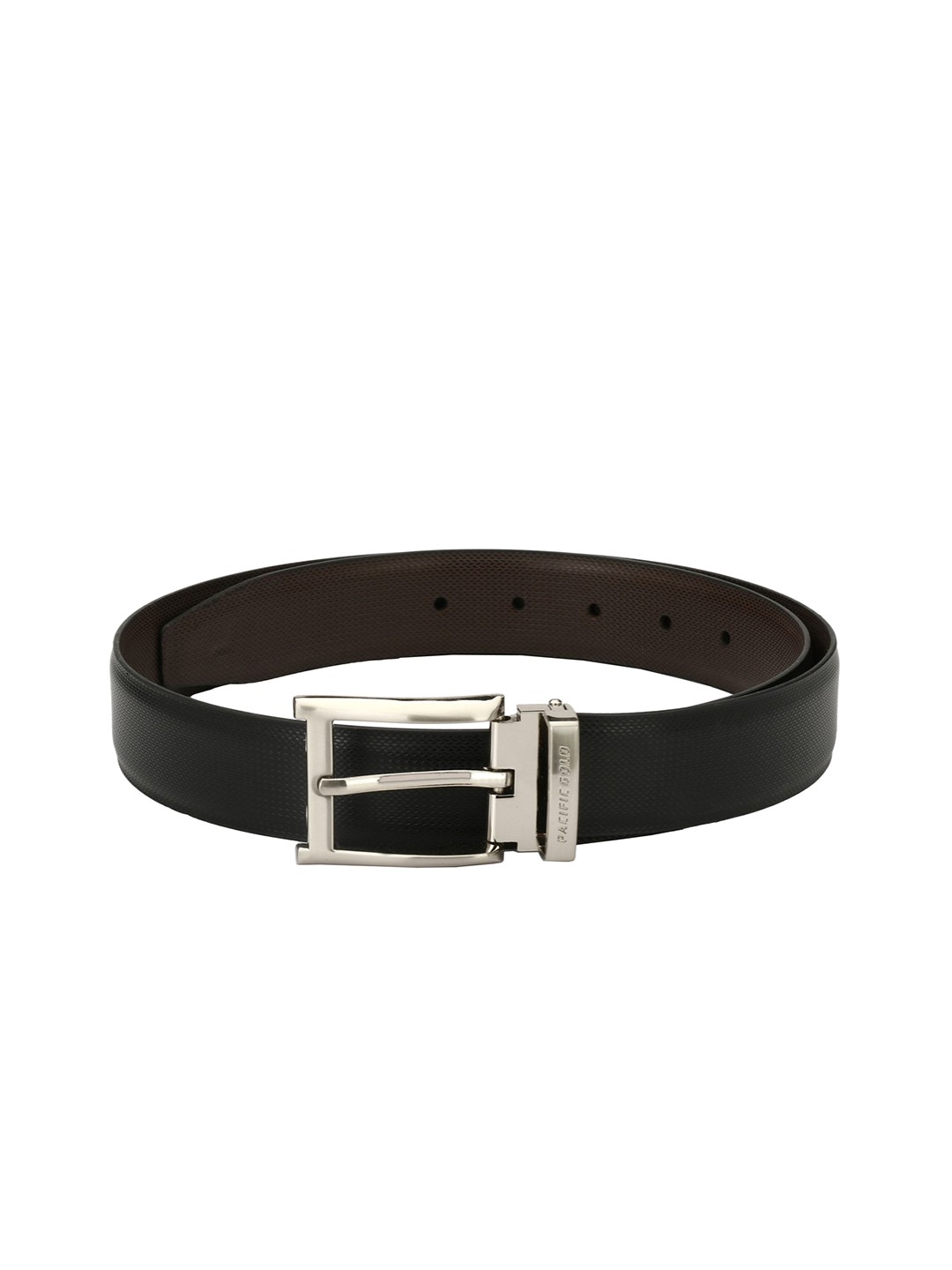 

Pacific Gold Men Black & Brown Reversible Belt