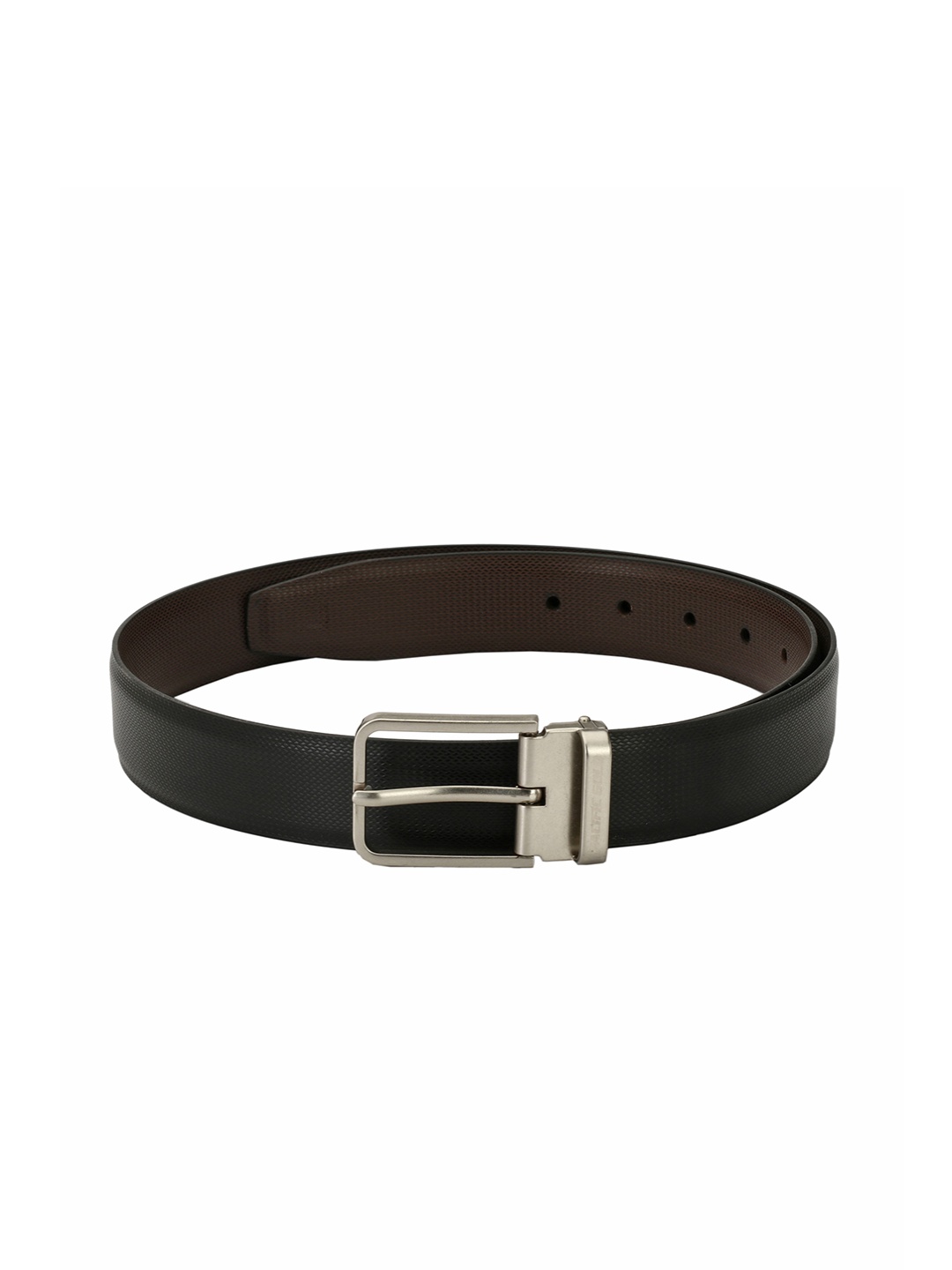 

Pacific Gold Men Black & Brown Reversible Solid Belt