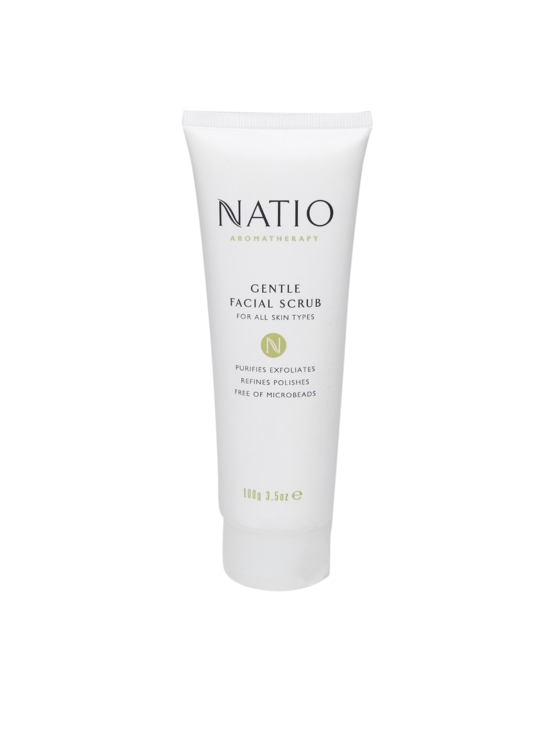 

Natio Aromatherapy Gentle Facial Scrub 100 g, White