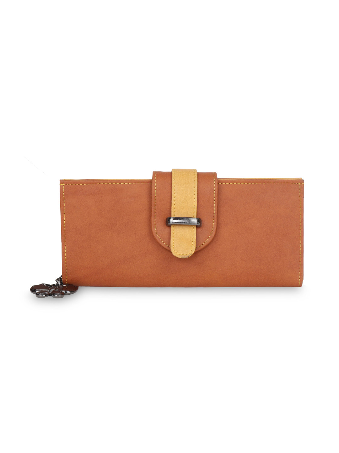 

Butterflies Women Tan Solid Two Fold Wallet