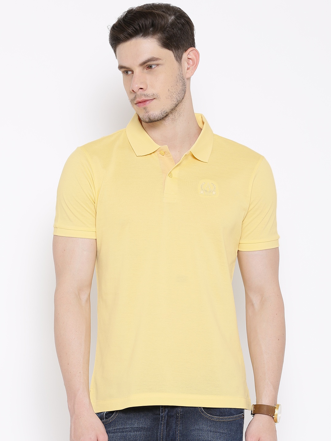 

Arrow Sport Yellow Polo T-shirt