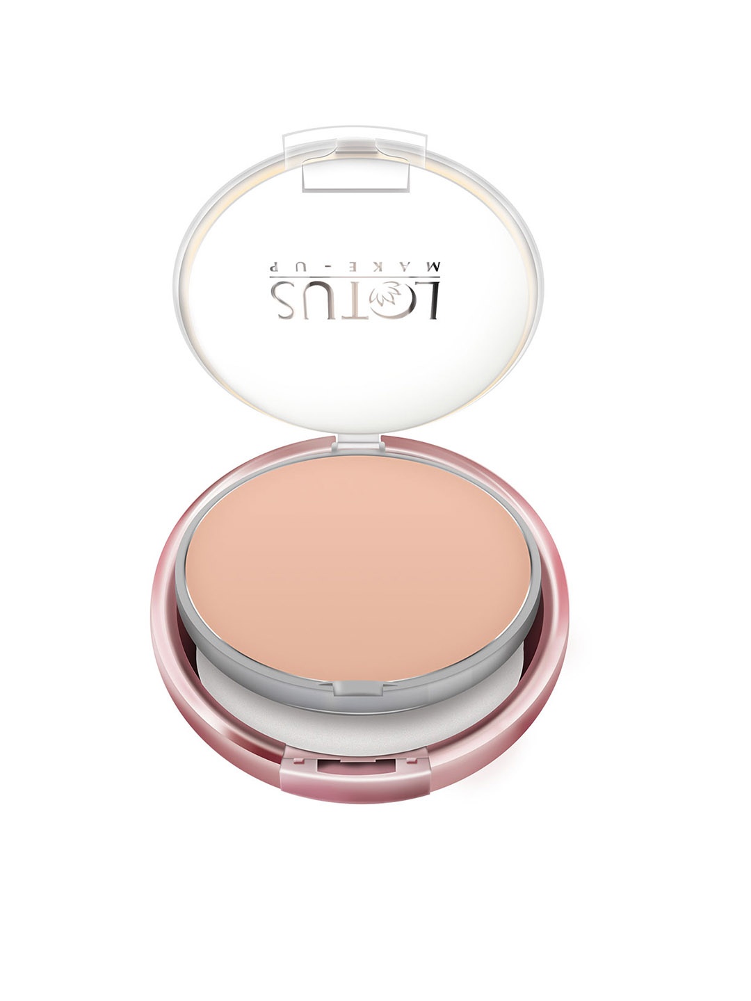 

Lotus Herbals Sustainable Ecostay Insta-Blend 5 In 1 Creme Compact - Rich Shell CC01 10 g, Beige