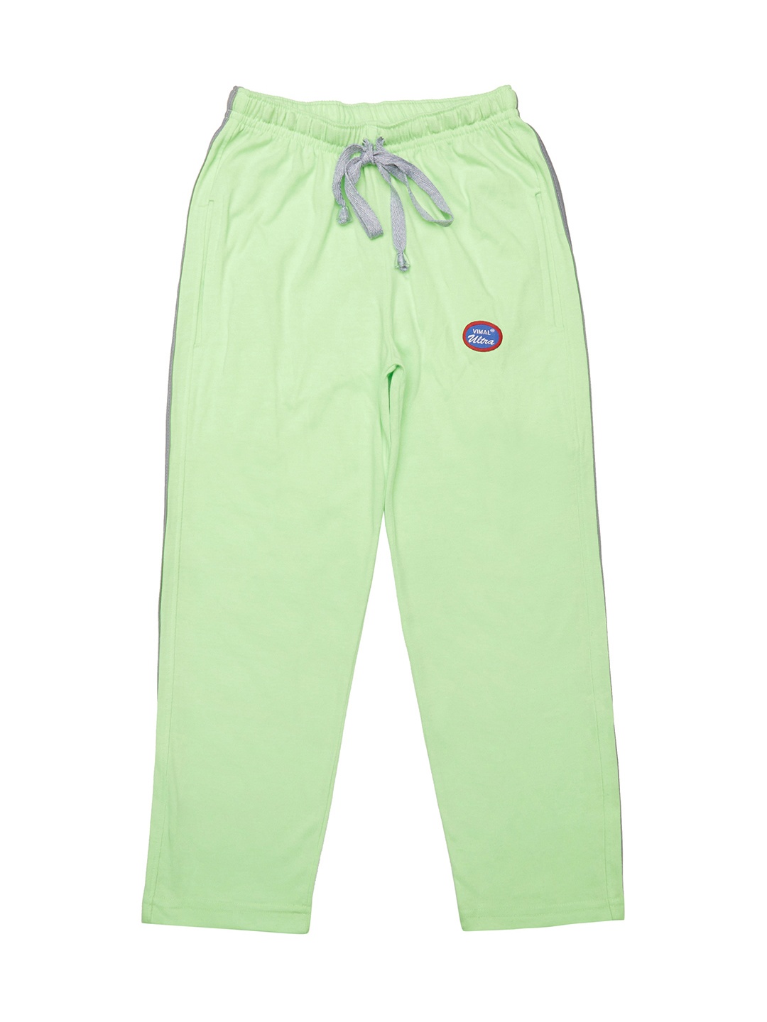 

MACK JONNEY Girls Green Solid Slim Fit Trackpants