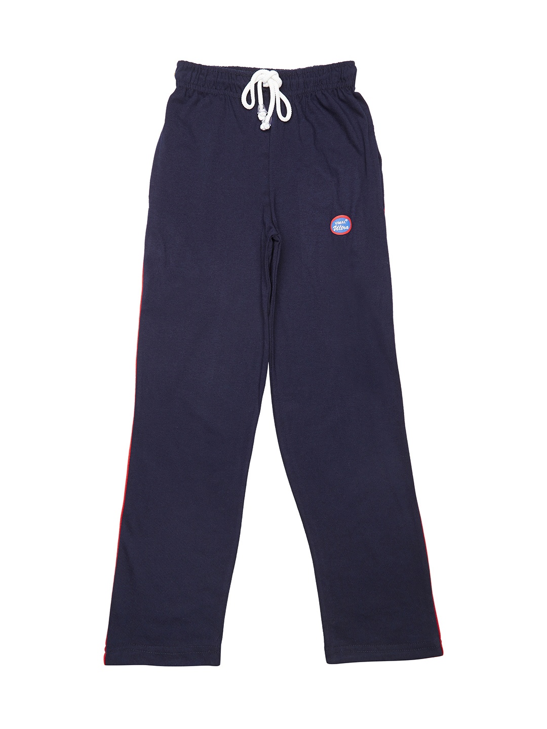

MACK JONNEY Girls Navy Blue Solid Track Pants