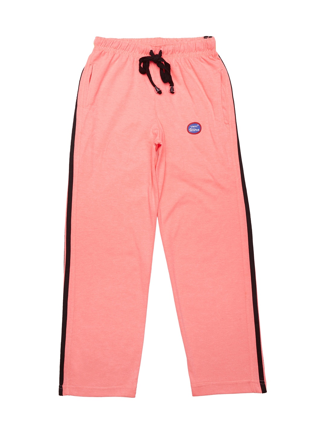 

VIMAL JONNEY Boys Peach Solid Track Pants