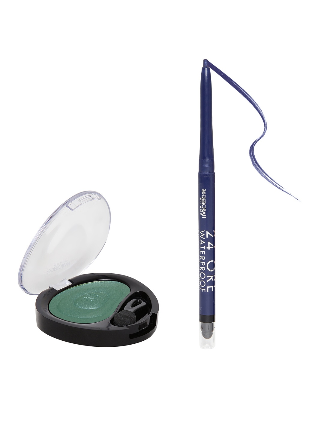 

Deborah Set Of Eyeliner Pencil & Eyeshadow, Blue