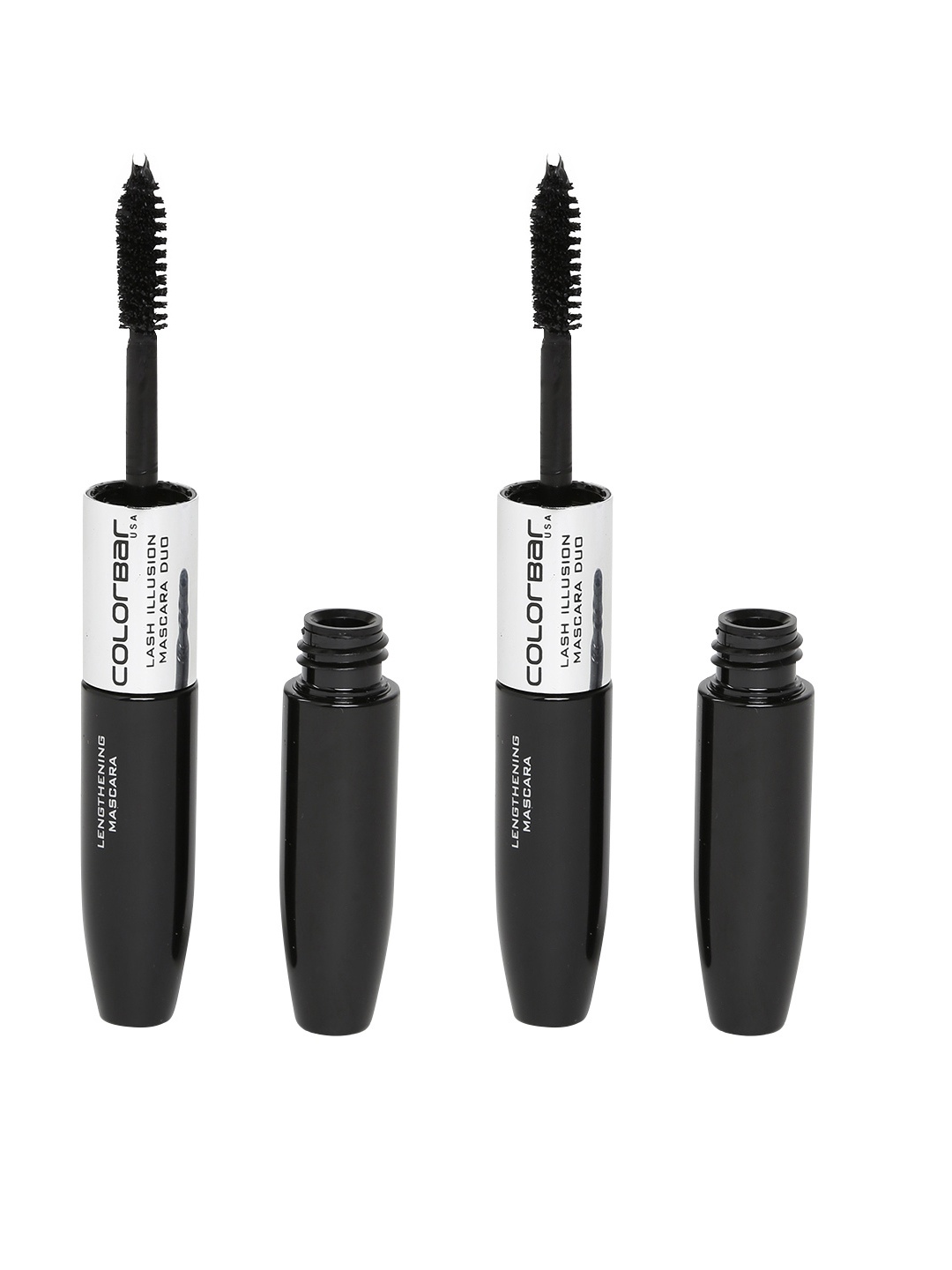 

Colorbar Women Lash Illusion Mascara Duo DM001, Black