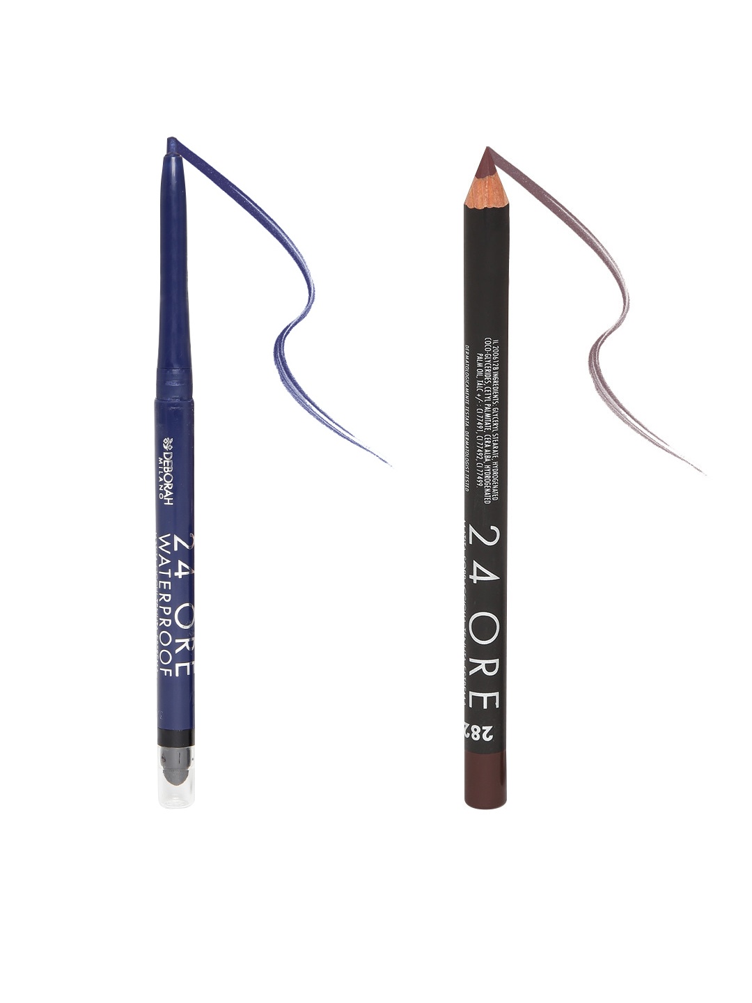 

Deborah Set Of Eyeliner & Eyebrow Pencil, Blue