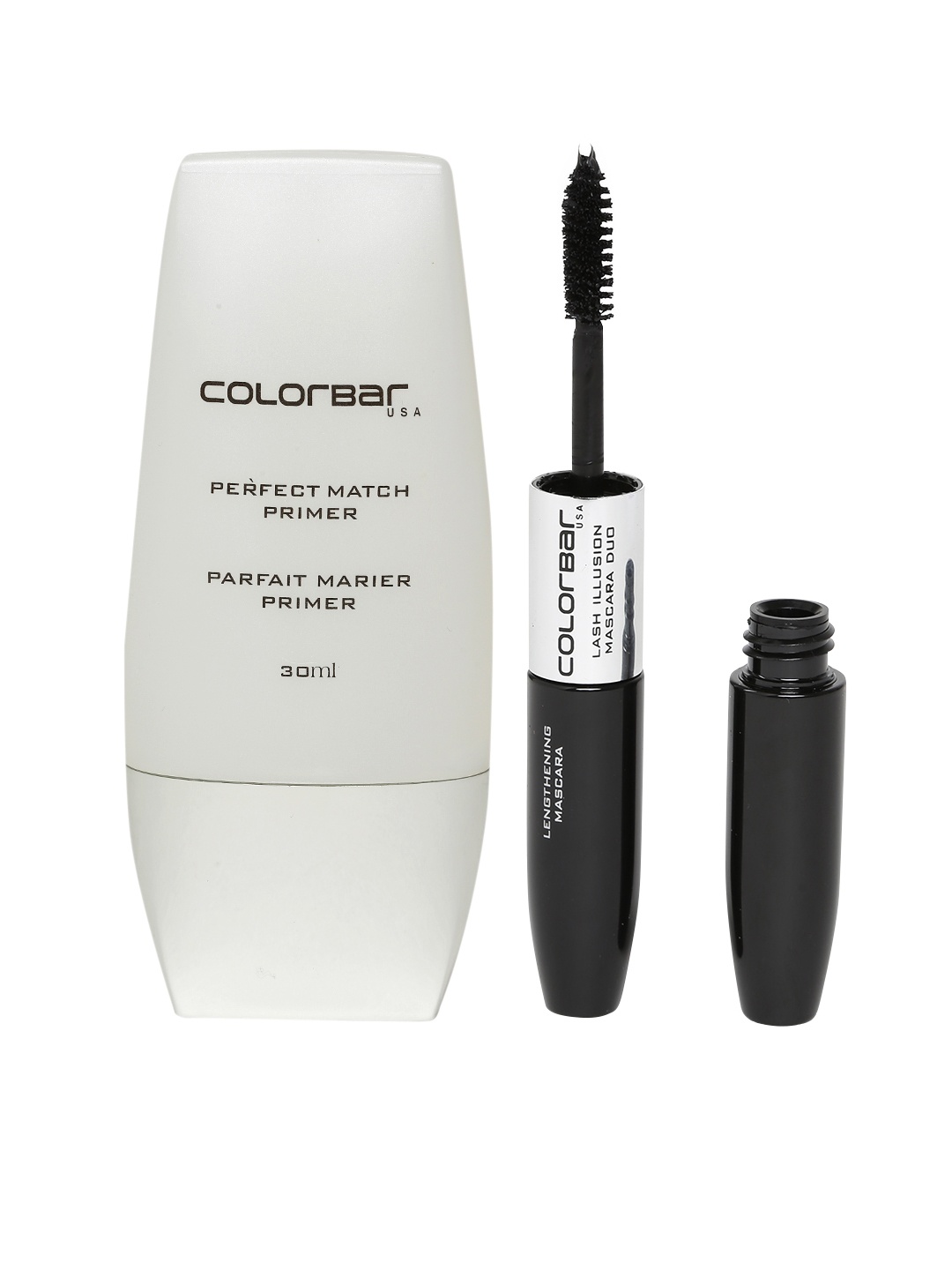 Colorbar Primer & Mascara Set, White