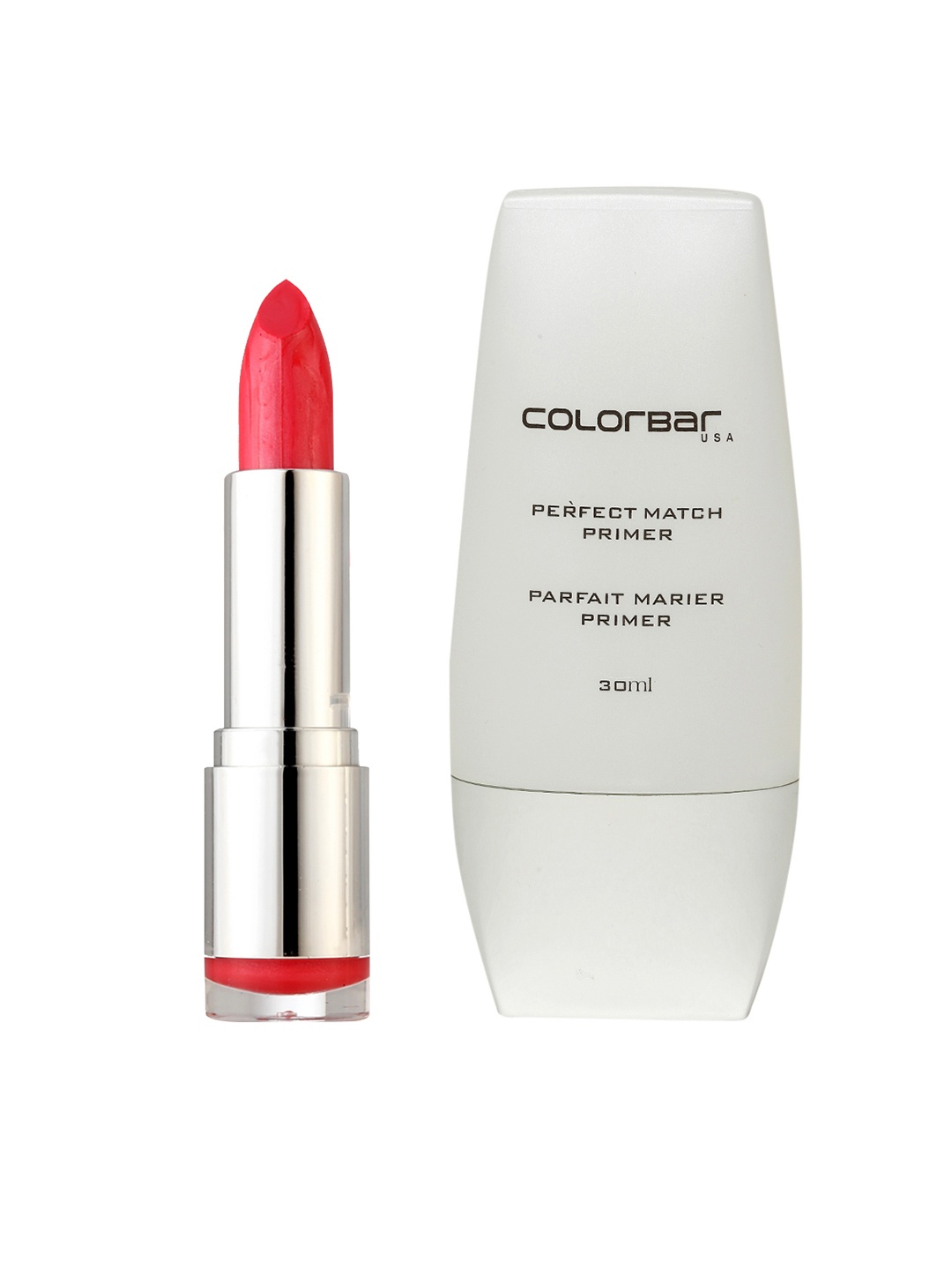 

Colorbar Women Combo Pack of Primer & Lipstick, White