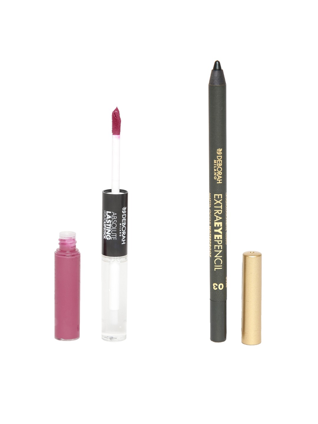 

Deborah Milano Set of Eye Pencil & Lipstick, Mauve