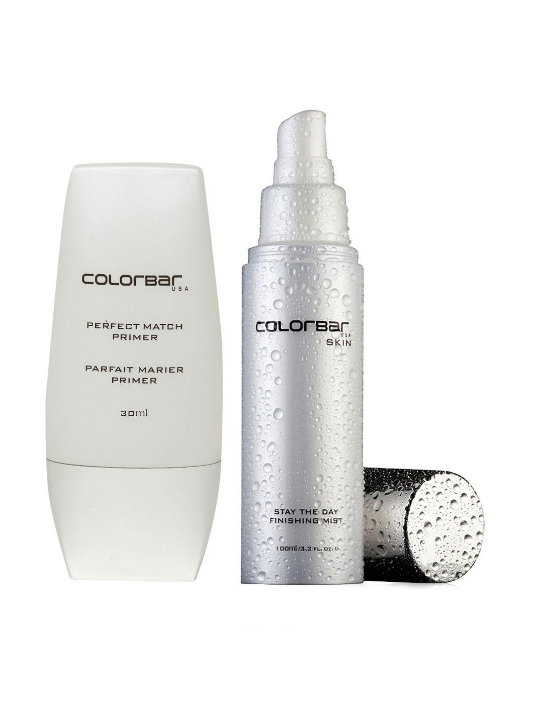 

Colorbar Women Pack of 2 Primer & Finishing Mist, White