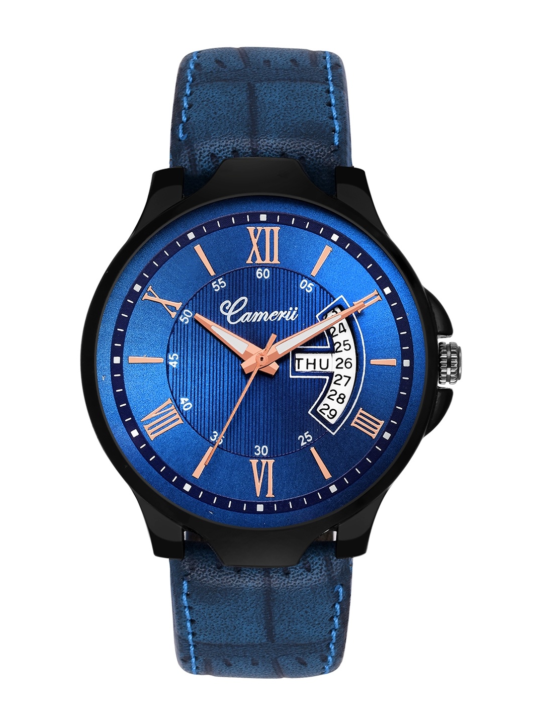 

Camerii Men Blue Analogue Watch WM289