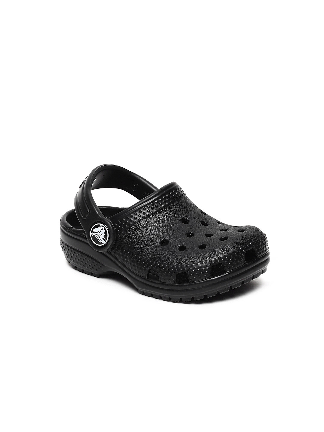 

Crocs Unisex Black Solid Classic Clogs