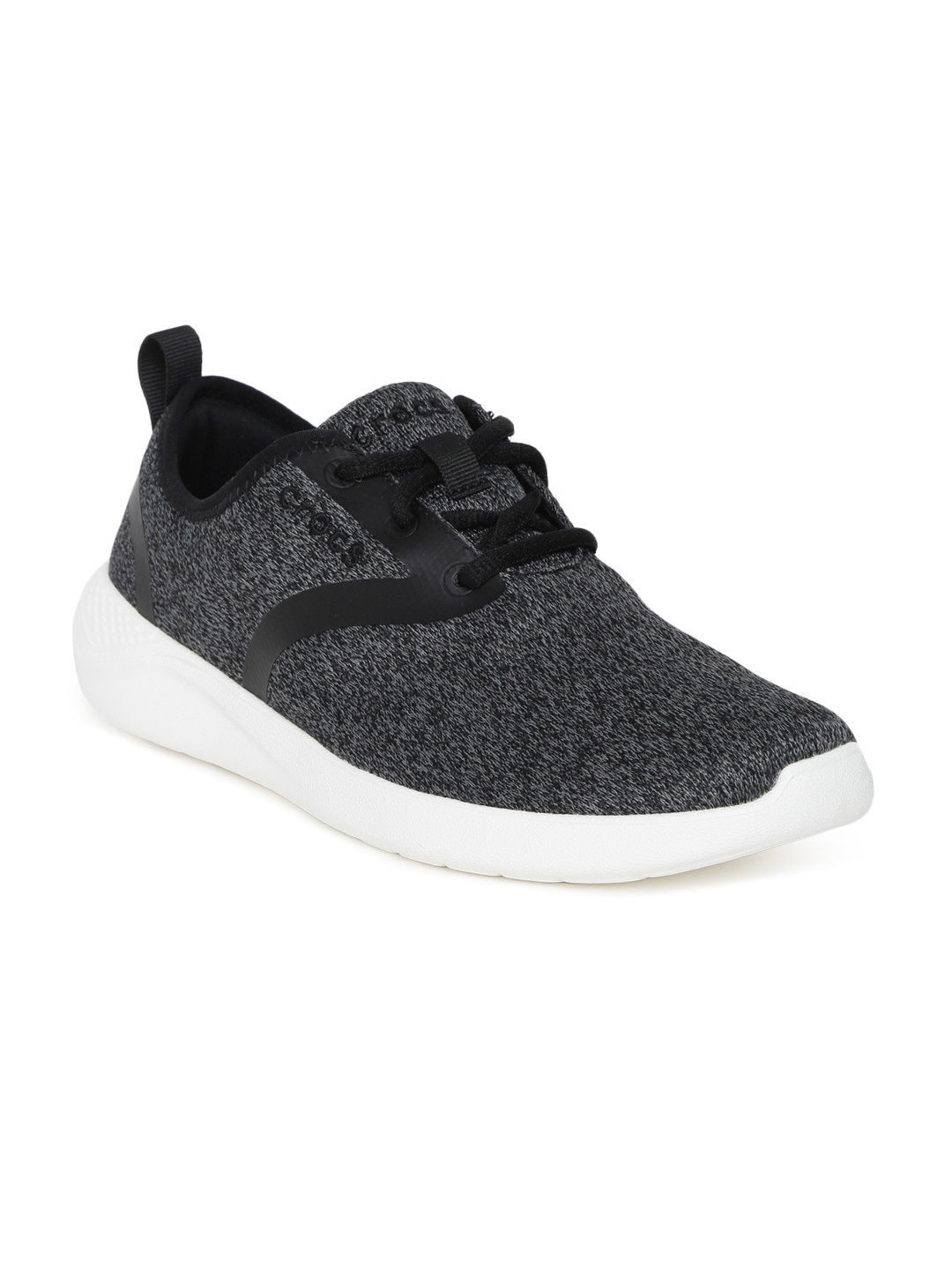 

Crocs Men Woven Design Lite Ride Sneakers, Charcoal