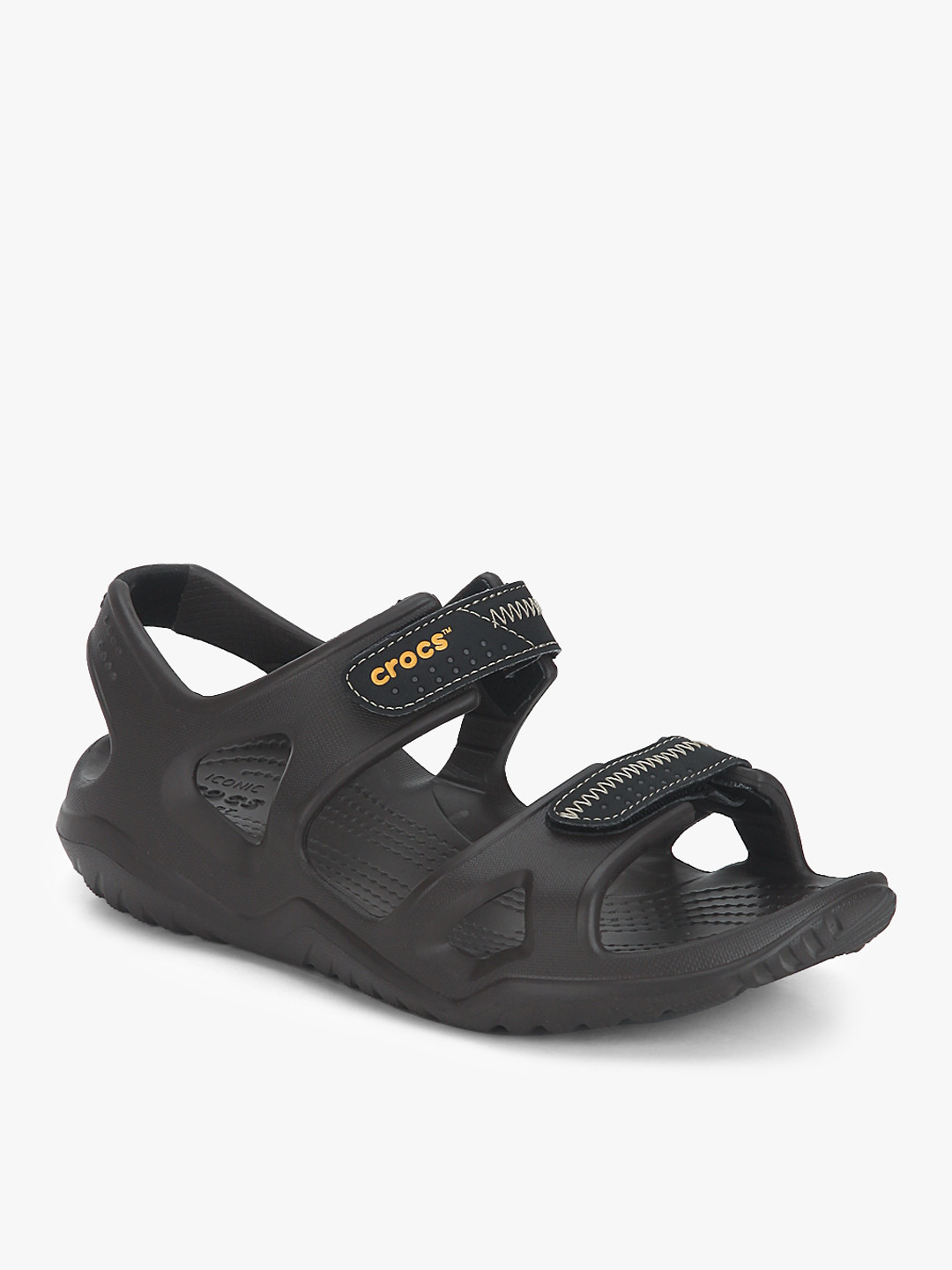 

Crocs Men Coffee Brown Comfort Sandals